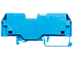 Wago 283-904 Dviejų laidų šynų jungtis 16 mm² mėlyna 283-904