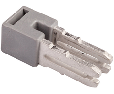 Wago 284-402 Skersinis tiltelis 2 takelių 10mm² pilkas 284-402 /25 vnt./
