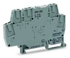 Wago 859-390 Jungtis su miniatiūrine rele 16,8–30 V nuolatinė srovė 1 p 859-390 /10 vnt./
