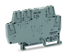 Wago 859-390 Jungtis su miniatiūrine rele 16,8–30 V nuolatinė srovė 1 p 859-390 /10 vnt./