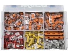 Wago 887-955 2273 ir 221 montavimo jungčių rinkinys su L-BOXX MINI dėklu 887-955
