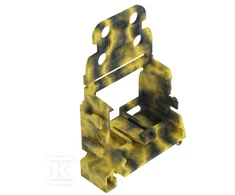 Wago MONTAVIMO ADAPTERIS SU OD 10X4MM2.TS35.SZAR/ŻÓ