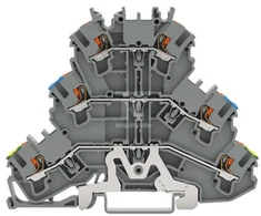 Wago JUNGTIS 3 AUKŠTŲ PE/N/L, 2.5MM2 2202-3217 S