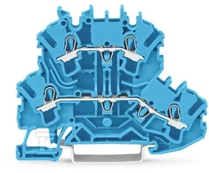 Wago CONNECTOR 2 STORE 2.5MM2 N/N Mėlynas TOPJO
