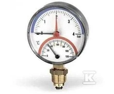 „Watts Industries“ termomanometras 4b TMRA4 1/2" (10025526)