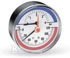 „Watts Industries“ termomanometras 4b TMAX4 1/2" (10009464)