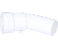 Vidaus kanalizacijos alkūnė Wavin Optima, d32, 45°