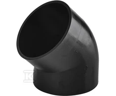 Wavin PEHD 63/45 SHORT ALBOW S12.5 QS