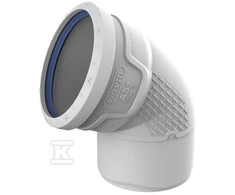 Wavin ELBOW PP-HT AS+ 110/67 SANIT.GRAY
