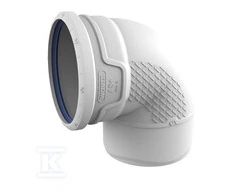 Wavin Alkūnė PP-HT AS+ 160/87 SANIT.GRAY