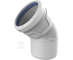Wavin KOLANO PP-HT AS+ 75/45 SANIT.SZARE