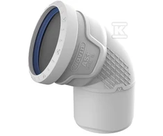 Wavin ELBOW PP-HT AS+ 75/67 SANIT.GRAY