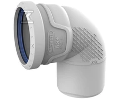 Wavin ELBOW PP-HT AS+ 75/87 SANIT.GRAY