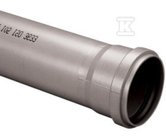 Vidaus kanalizacijos vamzdis Wavin Optima, d40, 1000 mm