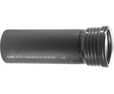 Wavin RURA PP-HT SITECH+ 75X2000 SANIT.Juoda