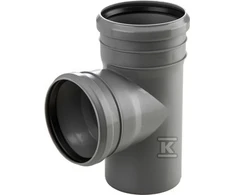 Wavin Baltic Vidaus kanalizacijos trišakis WAVIN OPTIMA, d , 50-40, 88*