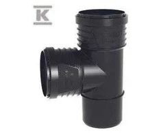 Wavin Tee 87,5 ° SiTech + 50 mm juoda (3067774)