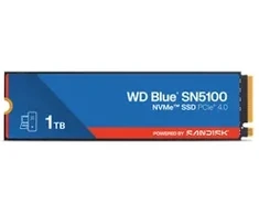 WD Mėlyna SN5100 NVMe SSD 1 TB M.2 su SANDISK technologija