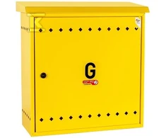 Weba DĖŽĖ 600X600X250 LAISVA STOGAS - GELTONAS