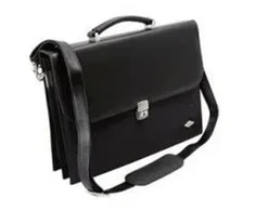 Krepšys Wedo Wedo Ladies Flap-Over Briefcase Moteriškas krepšys Juodas