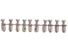Weidmuller 0368600000 Skersinis tiltelis, 10 takelių, 6,1 mm žingsnis Q 10 AKZ4 0368600000
