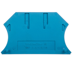 Weidmuller 1050080000 Mėlyna galinė sienelė WAP 2,5-10 BL 1050080000 /50 vnt./