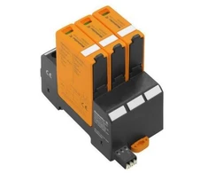 Weidmuller 2530190000 Viršįtampių iškroviklis B+C klasė 1+2 tipas VPU PV I+II 3 R 1000 E 2530190000