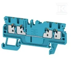 Weidmuller Maitinimo gnybtas 1,5 mm² A4C mėlynas