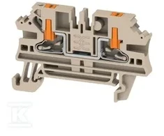 Weidmuller Pereinamasis gnybtas 2,5 mm² AL2C smėlio spalvos