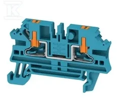 Weidmuller Maitinimo gnybtas 2,5 mm² AL2C mėlynas
