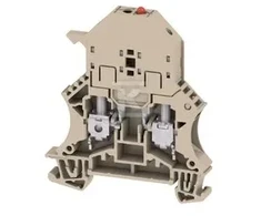 Weidmuller G5x20mm 2- vielos 6mm2 smėlio (1119840000)