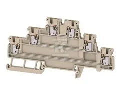 Weidmuller Pereinamasis gnybtas 1,5 mm² A3T smėlio spalvos