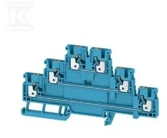 Weidmuller Maitinimo gnybtas 2,5 mm² A3T mėlynas