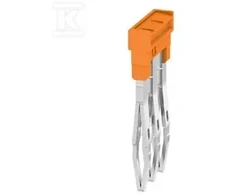 Weidmüller ZQV 1.5N/3, Kryžminė jungtis, 60 vnt., Wemid, Oranžinė, V0, 9 mm