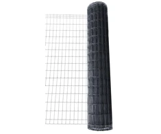 Suvirintas tinklas PVC 2,1x100x50x1500 25 m pilkas