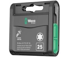 Wera Antgalių rinkinys 20 TX HF, TX 20MM, 20 dalių WÜRTH, SPAX
