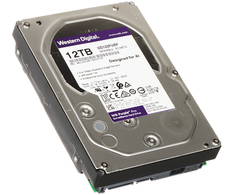 Western Digital HDD-WD122PURP 12TB 24/7 VAKARINĖS SKAITMENINĖS ĮRAŠYMO DISKAS