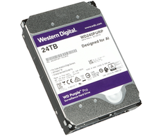 Western Digital HDD-WD240PURP 24TB 24/7 VAKARŲ SKAITMENINIS ĮRAŠYMO DISKAS