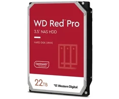 Western Digital Raudona Pro kietasis diskas 22 TB 7200 RPM 512 MB 3,5" SATA III