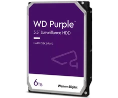 Western Digital WD64PURZ SATA Stebėjimo klasės WD Violetinė kietasis diskas