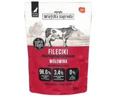 Wiejska Zagroda Konservai šuniui Fileciki Jautiena Monoproteinė (suaugusiam) 280g