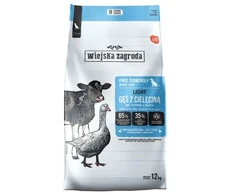 WIEJSKA ZAGRODA Light Goose with veal - dry dog food - 12kg