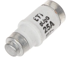 LYDŽIŲJŲ SAUGIKLIŲ ĮDĖKLAS ETI-D02/25A 25 A 400 V gL/gG E18 ETI