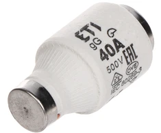 LYDŽIŲJŲ SAUGIKLIŲ ĮDĖKLAS ETI-D3/40A 40 A 500 V gG E33 ETI