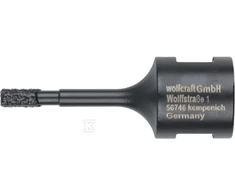 Grąžtas Wolfcraft Deimantinis skylių pjūklas 5 mm keraminėms/M14 plytelėms, itin greitas