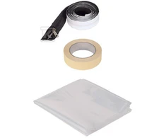 Wolfcraft Dažymo folija WOLFCRAFT DUST PROTECTION KIT - 1,25 X 2,20 M WF4005000 WOLFCRAFT