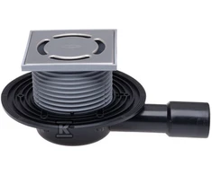 Trapas HL90Pr su NP grot., 123 x 123 x 57 mm, DN50/40, horizontalus