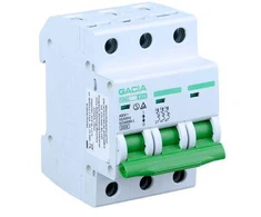 Automatinis jungiklis, 6kA, B, 3 polių, 16A GACIA SB6L B 3P 16A