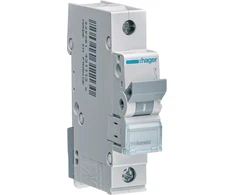 Automatinis jungiklis 6kA, B, 20A, 1P, B20 Hager MBN120E
