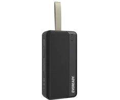Eveready PX30B – Powerbank 30000 mAh 2x USB-A (juoda)